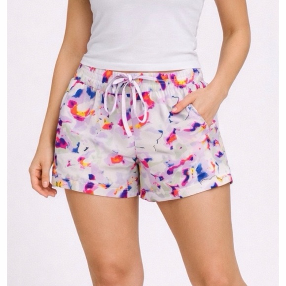 W118 by Walter Baker Pants - W118 BY WALTER BAKER • Colorful Tie Dye Running Shorts, S